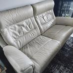 Lounge 2,5 zit Relax elektrisch Leder 195x110x100, Ophalen, Gebruikt, Leer, Rechte bank