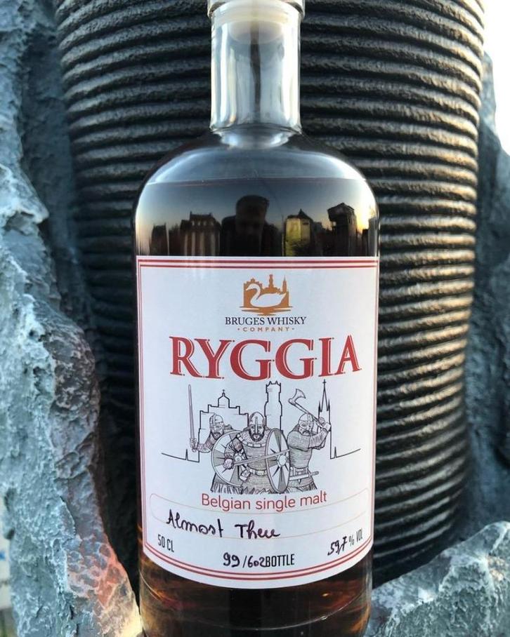 Ryggia Almost There 50cl Single Malt, Verzamelen, Wijnen, Nieuw, Overige typen, Overige gebieden, Ophalen of Verzenden