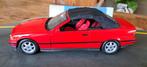 BMW e36 325i Cabrio + Soft top Red 1:18 Maisto, Hobby en Vrije tijd, Modelauto's | 1:18, Ophalen of Verzenden, Gebruikt, Auto