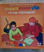 Spel maan vis roos - ri-ra-rijmspel, Hobby en Vrije tijd, Ophalen of Verzenden, Gebruikt