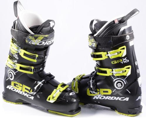 44,5 45 EU skischoenen NORDICA GPX 110, full motion pivot, Sport en Fitness, Skiën en Langlaufen, Gebruikt, Schoenen, Ski, Nordica
