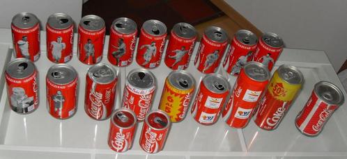 Lot de 19 Canettes Coca-Cola, Verzamelen, Merken en Reclamevoorwerpen, Gebruikt, Overige typen, Ophalen