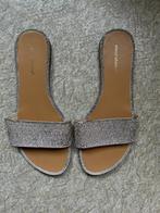 Slippers zilver maat 39, Comme neuf, Ideal shoes, Enlèvement ou Envoi, Sandales de bain