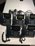 Telefoons Yealink VOIP 5 stuks, Telecommunicatie, Ophalen of Verzenden, Gebruikt, Telefoon