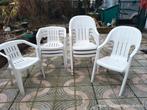 Tuinstoelen 8 stuls, Tuin en Terras, Ophalen, Plastic