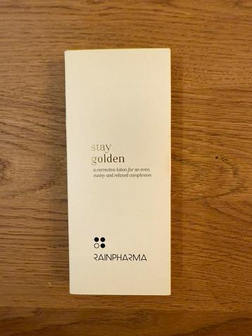 NIEUW RAINPHARMA Stay Golden Lotion beschikbaar voor biedingen