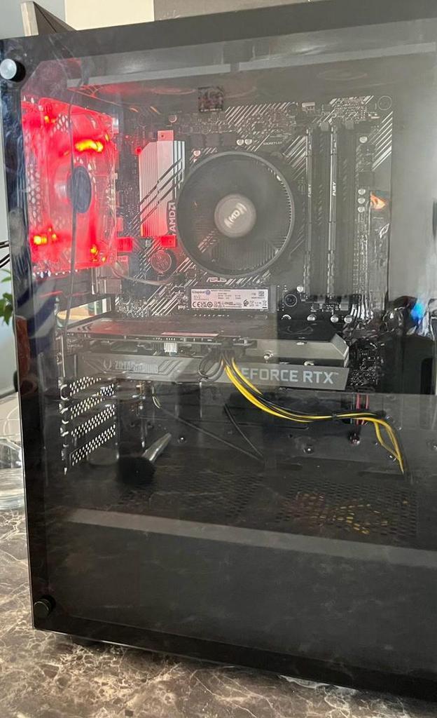 Gaming computer., Computers en Software, Desktop Pc's, Zo goed als nieuw, Onbekend, SSD, 16 GB, Met videokaart, Gaming, Ophalen of Verzenden