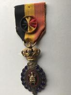 mooie antieke medaille van 10 cm lang, Verzamelen, Militaria | Algemeen, Ophalen of Verzenden