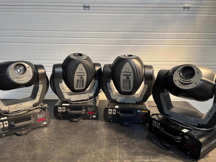 4x Coemar ProSpot LX, Muziek en Instrumenten, Licht en Laser, Gebruikt, Licht, Geluidgestuurd, Kleur, Stroboscoopeffect, Ophalen