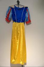 Carnavals kleding sneeuw witje kinder, Enlèvement ou Envoi, Utilisé, 122 à 128, Fille