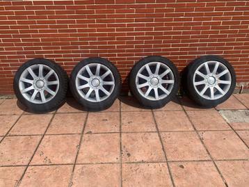 Originele Audi velgen met nieuwe banden Uniroyal beschikbaar voor biedingen