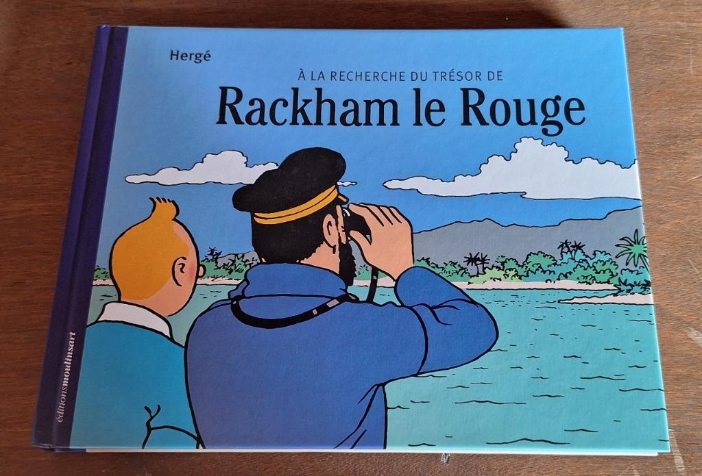 Livre A la recherche du tresor de Rackham le Rouge, Collections, Personnages de BD, Neuf, Livre ou Jeu, Tintin, Enlèvement