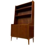 Vintage Wandkast Kast Zweeds Design Jaren 60, Huis en Inrichting, Ophalen, Met plank(en), Gebruikt, Minder dan 150 cm