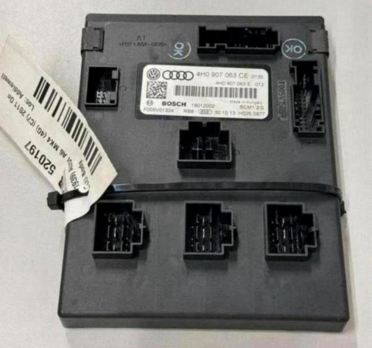 Audi A6 S6 C7 BCM Module de commande de 4H0907063CE 2011+, Autos : Pièces & Accessoires, Électronique & Câbles, Audi, Utilisé