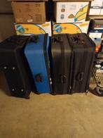 4 Dunlop reiskoffers 1 blauwe 3 zwarte, Handtassen en Accessoires, Koffers, Zo goed als nieuw, Ophalen