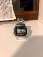 Casio Vintage A168WA-1WDF Digitaal polshorloge-zilver, Ophalen, Zilver, Polshorloge