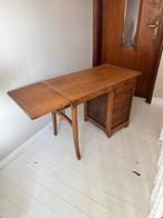 Kinder bureautje eik vintage, Ophalen, Gebruikt, Bureau