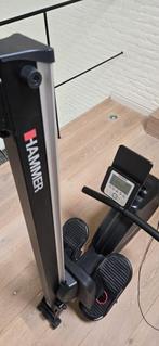 Roeitrainer Hammer Cobra XTR Plus II, Sport en Fitness, Fitnessapparatuur, Ophalen, Benen, Gebruikt, Metaal