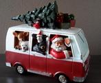 Autobus met Kerstman + dieren + LED ( NIEUW ), Ophalen of Verzenden, Nieuw