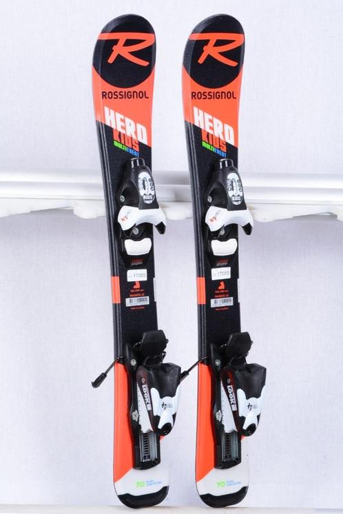 Skis pour enfants 70, 80 et 92 cm ROSSIGNOL HERO KIDS MULTI, Sports & Fitness, Ski & Ski de fond, Utilisé, Skis, Rossignol, Carving