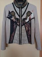 Nieuwe sweater vestje  "PAUSE CAFE "  s, Kleding | Dames, Ophalen of Verzenden, Nieuw, Maat 42/44 (L), Grijs