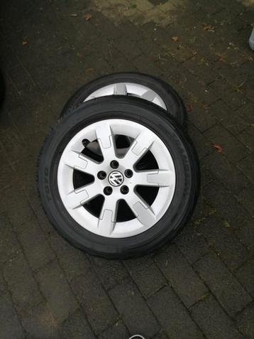 Originele Volkswagen polo velgen met goede banden beschikbaar voor biedingen