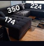 Antraciet U-salon perfecte staat., Huis en Inrichting, Ophalen