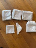 À Vendre : 200 Serviettes de Mariage en Satin (blanc) Neuf, Kleding | Dames, Trouwkleding en Trouwaccessoires, Ophalen, Nieuw