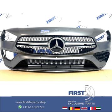 W118 CLA 35 AMG VOORBUMPER MAT GRIJS CLA35 2018-2023 ORIGINE beschikbaar voor biedingen