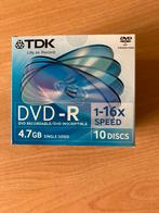 DVD-R    “TDK” (10 pak), Enlèvement ou Envoi