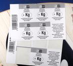 6 zelfklevende zegels 'extra gewicht', Verzenden, Postfris, Postfris