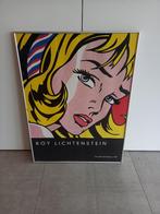 Roy Lichtenstein "Girl with hair ribbon" print + kader, Huis en Inrichting, Ophalen, Minder dan 50 cm, 75 cm of meer, Print