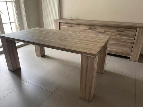 Eettafel, Huis en Inrichting, Tafels | Eettafels, Gebruikt, 50 tot 100 cm, 150 tot 200 cm, Vijf personen of meer, Rechthoekig