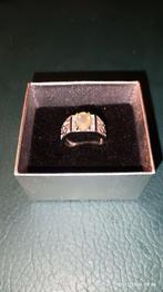 Bague en argent massif avec opale naturelle d'Ethiopie, Bijoux, Sacs & Beauté, Enlèvement ou Envoi, Neuf, Argent, Argent