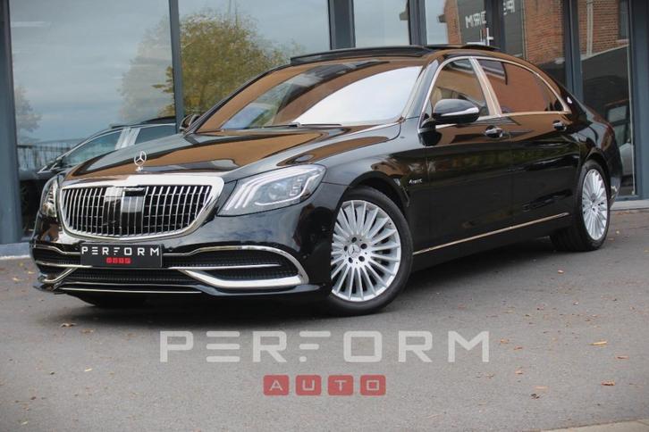 MERCEDES S560 MAYBACH *4MATIC*1 EIGENAAR*DEALER OHB*FULL*, Auto's, Mercedes-Benz, Bedrijf, Te koop, S-Klasse, 360° camera, 4x4