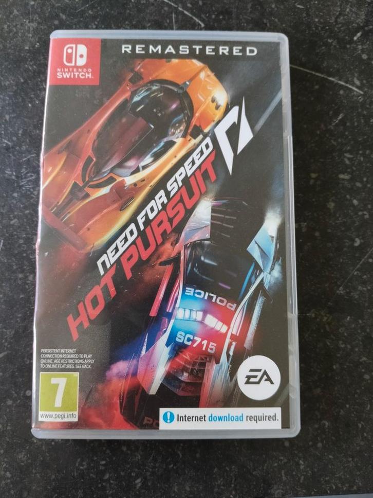 Need for Speed Hot Pursuit Remaster, Games en Spelcomputers, Games | Nintendo Switch, Zo goed als nieuw, Racen en Vliegen, Vanaf 12 jaar