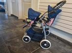 Dubbele poppenwagen, Kinderen en Baby's, Ophalen, Zo goed als nieuw, Babypop