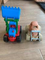 2 tracteurs jouets, Utilisé