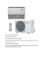 Remeha diva mono split 7kw, Elektronische apparatuur, Airco's, Ophalen, Nieuw