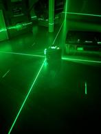 Kruislijnlaser groene straal, Doe-het-zelf en Bouw, Meetapparatuur, Ophalen, Zo goed als nieuw, Overige meters