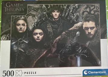 Puzzels Game Of Thrones - 500 en 1000 stukjes, Enlèvement ou Envoi, Neuf