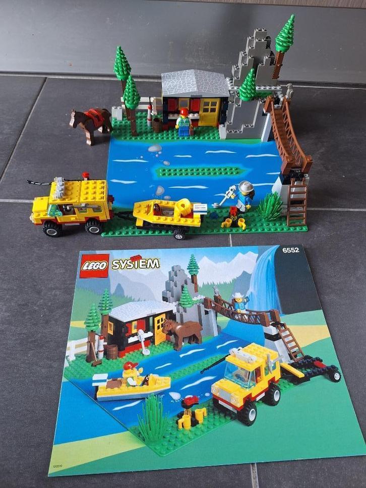 LEGO 6552 - Rocky River Retreat, Kinderen en Baby's, Speelgoed | Duplo en Lego, Zo goed als nieuw, Lego, Complete set, Ophalen of Verzenden