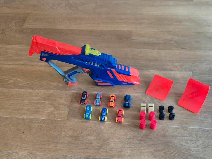 Nerf Nitro, Kinderen en Baby's, Speelgoed | Buiten | Actiespeelgoed, Zo goed als nieuw, Ophalen