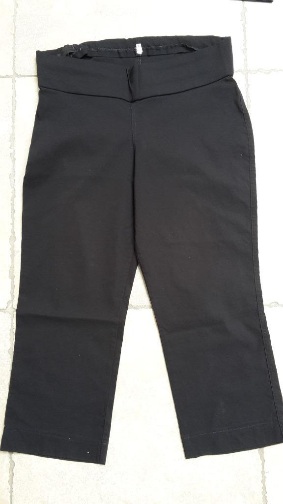 Zwarte zwangerschapsbroek mt Large, Kleding | Dames, Zwangerschapskleding, Gedragen, Broek of Spijkerbroek, Maat 42/44 (L), Zwart