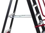 Ladder magazijn opklapbaar en  mobiel, Doe-het-zelf en Bouw, Ladders en Trappen, 2 tot 4 meter, Ladder, Gebruikt, Opvouwbaar of Inschuifbaar