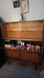 Buffet vitrine style scandinave vintage année 60, Maison & Meubles, 25 à 50 cm, Scandinave. Anne 60, 100 à 150 cm, Enlèvement