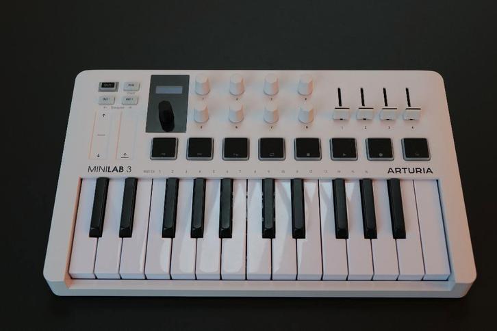 Arturia MiniLab 3, Musique & Instruments, Équipement Midi, Comme neuf, Enlèvement ou Envoi