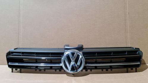 Grille Volkswagen Golf 7 VII R R20 ORIGINEEL bj.2012-2017, Auto-onderdelen, Carrosserie, Bumper, Voor, Gebruikt, Ophalen of Verzenden