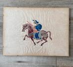 Chinese Steengravure Man op paard, Antiek en Kunst, Ophalen of Verzenden