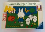 2 puzzels Nijntje 20 stukken, Kinderen en Baby's, Speelgoed | Kinderpuzzels, Gebruikt, Ophalen of Verzenden